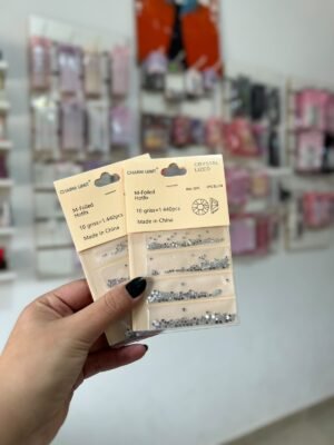 Strass Plateados Charm Limit